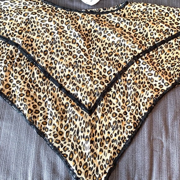 COPY - Vintage Set Top Garem Palazzo Pants Animal Tiger - Picture 6 of 16